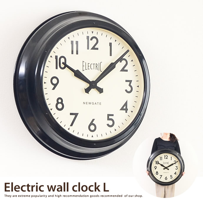 送料無料 時計 壁掛け時計 掛け時計 クロック ウォールクロック ニュー