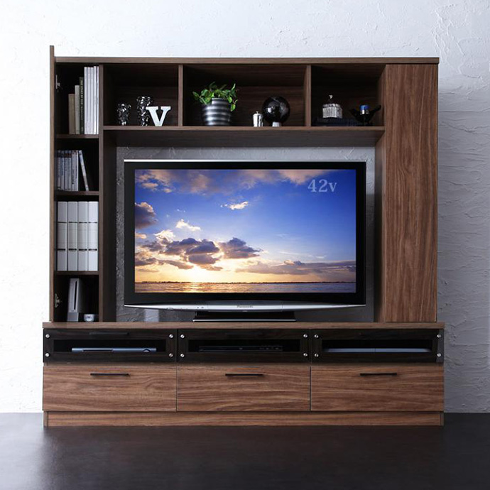 [g1005690]【幅169cm】Leggenda ハイタイプテレビボード - 家具350