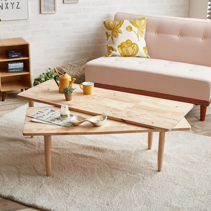 g11314]BROTO living table TWIN 木製テーブル | 家具・インテリア通販