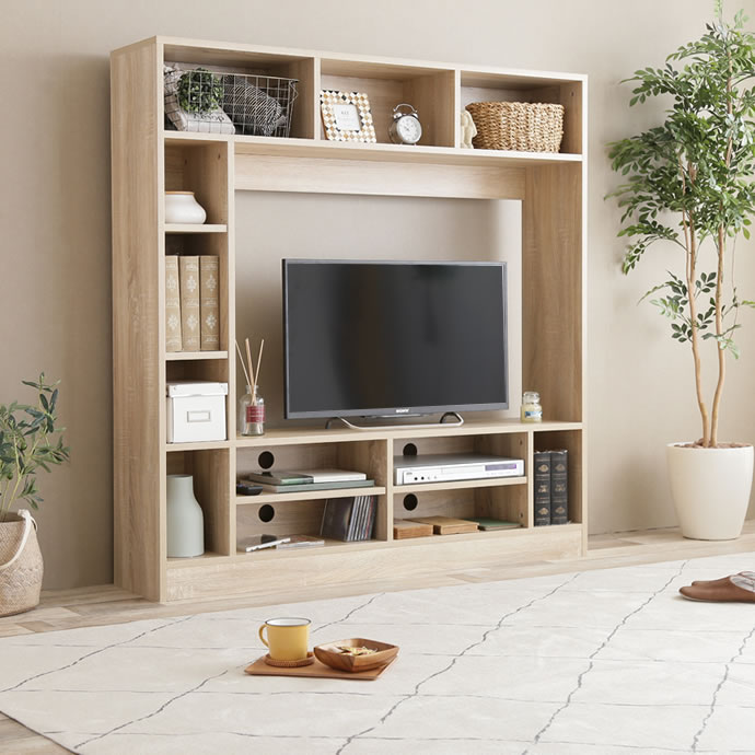 品質保証対応 テレビ台 コンパクト 壁面テレビボード 幅120cm Ralme