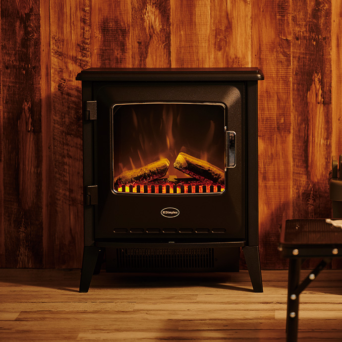 g37306]【幅51cm】Lucia 暖炉型電気ストーブ 加湿器・ヒーター | 家具