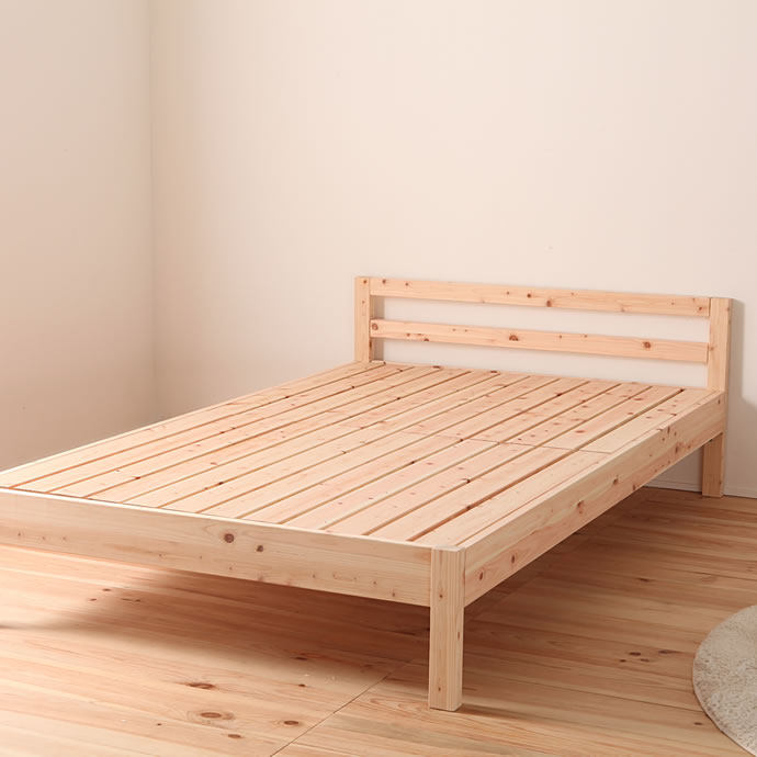 [g48093]【シングル】Jour 日本製 シンプル ひのきすのこベッド