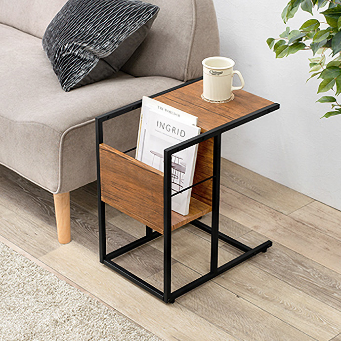g78267]【幅30cm】Terni サイドテーブル マガジンラック サイド