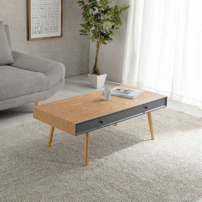 g78286]【幅100cm】 Giarmata センターテーブル 木製テーブル | 家具