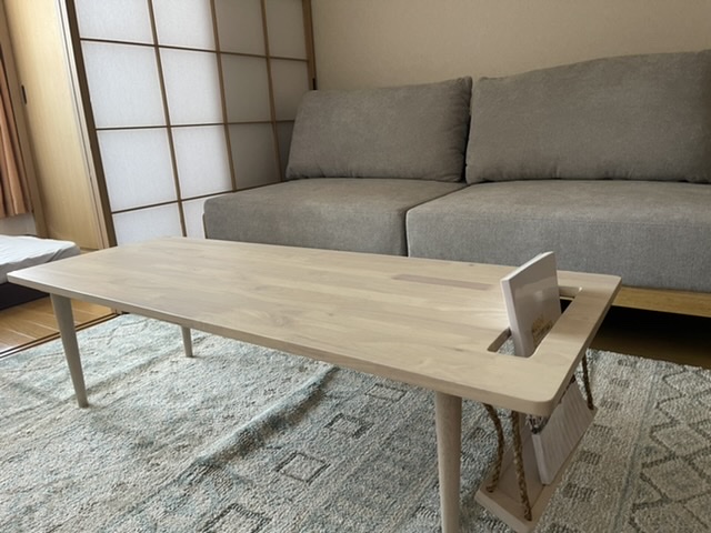 g11464]Facile 台形センターテーブル 木製テーブル | 家具・インテリア 