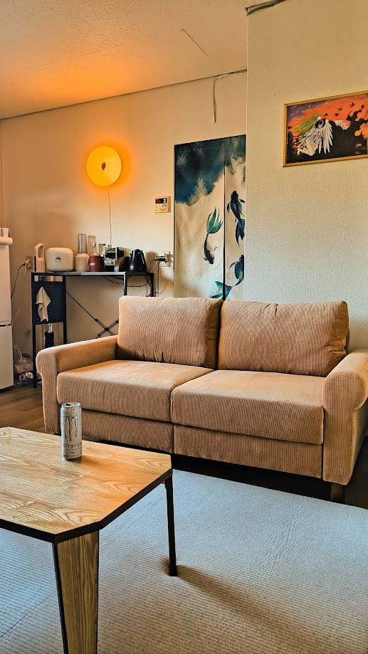 【送料無料】【二人掛け】Crank コーデュロイソファ 天然木 Sバネ ブラウン 二人掛け】Crank コーデュロイソファ | karitoku