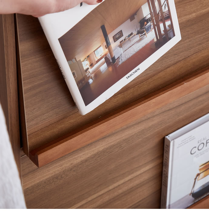 g134013]【幅81cm】Tony フラップ扉キャビネット キャビネット