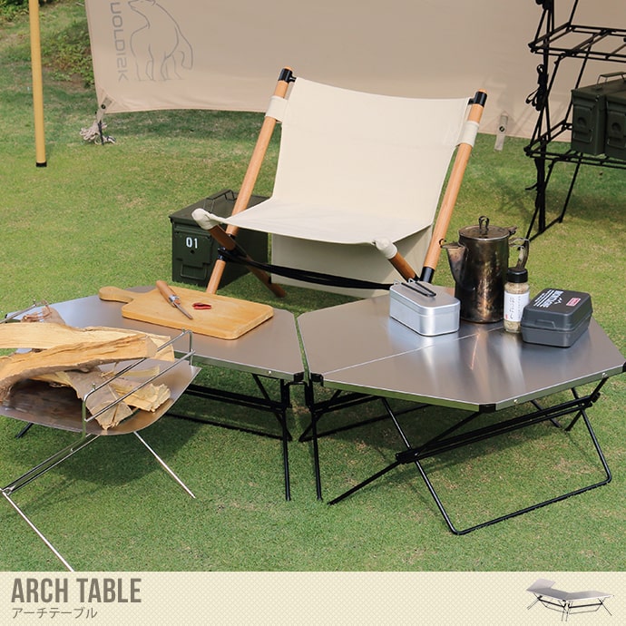Arch Table(Stainless Top)