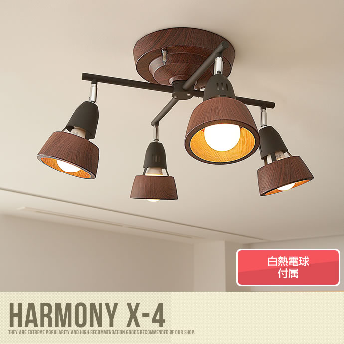 Harmony X-remote ceiling lamp(白熱球仕様)